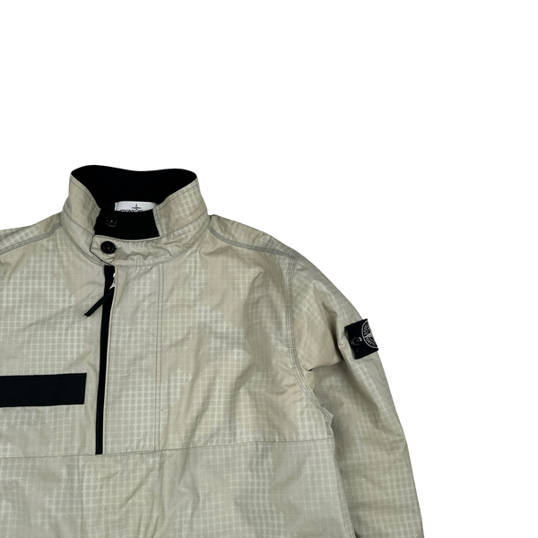 Stone Island 2017 Grid Check Ice Jacket Pullover - Large