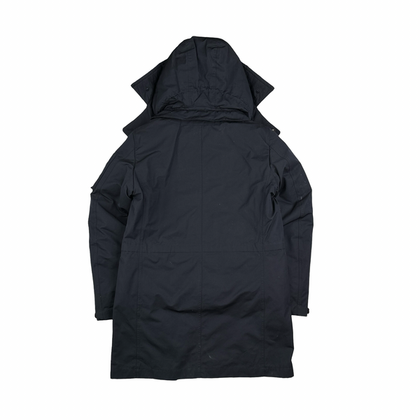 CP Company Navy Down Filled Hooded Parka Jacket - XL