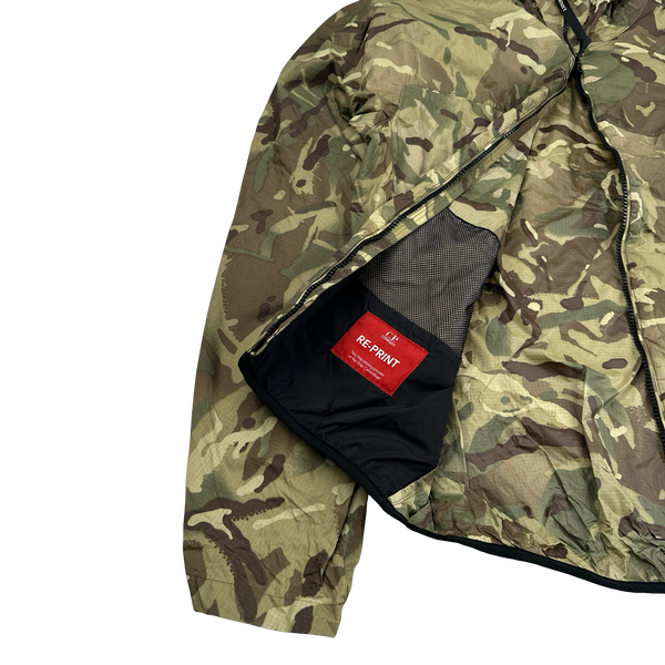 CP Company Re Print Camo Goggle Hooded Jacket - XL