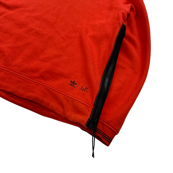 CP Company Adidas Goggle Pullover Hoodie - Medium