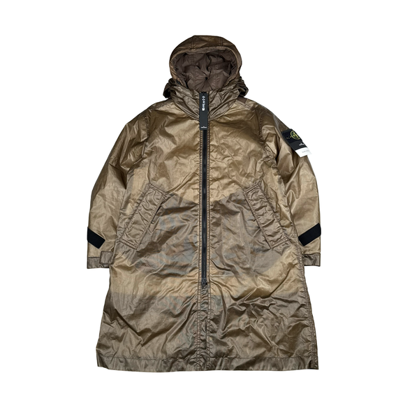 Stone Island 2024 Glass Cover TC Fishtail Parka Jacket - Large