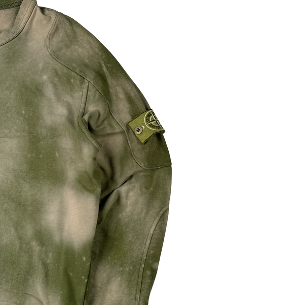 Stone Island 2018 Custom Dyed Ghost Crewneck Jumper - Medium