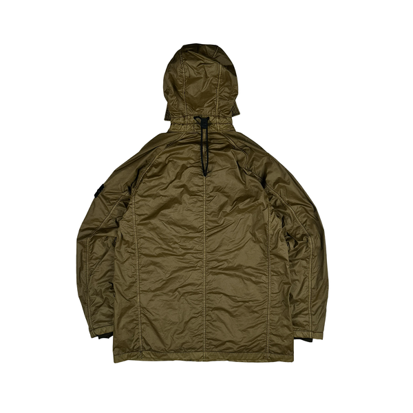 Stone Island 2018 Brown Lamy Flock Multipocket Jacket - Medium