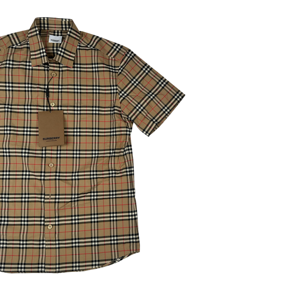 Burberry Nova Check Button Up Shirt - Medium
