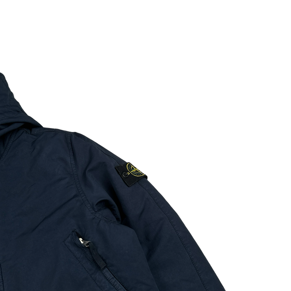 Stone Island 2017 Navy David TC Down Filled Parka Jacket - Small