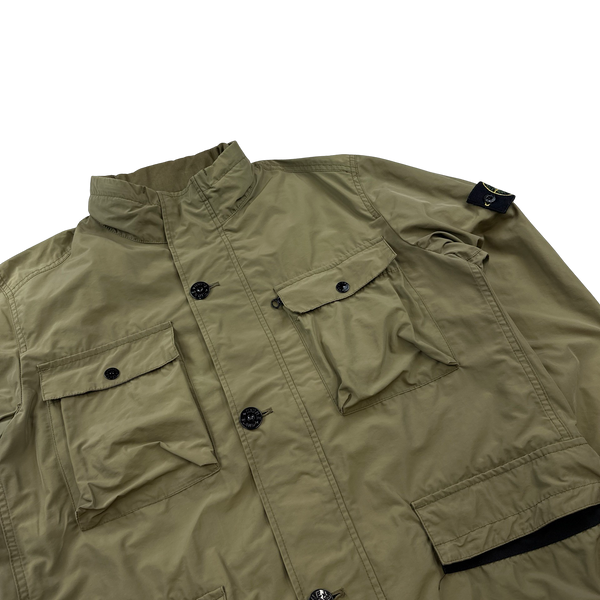 Stone Island 2017 Garment Dyed Micro Reps Field Jacket - XL
