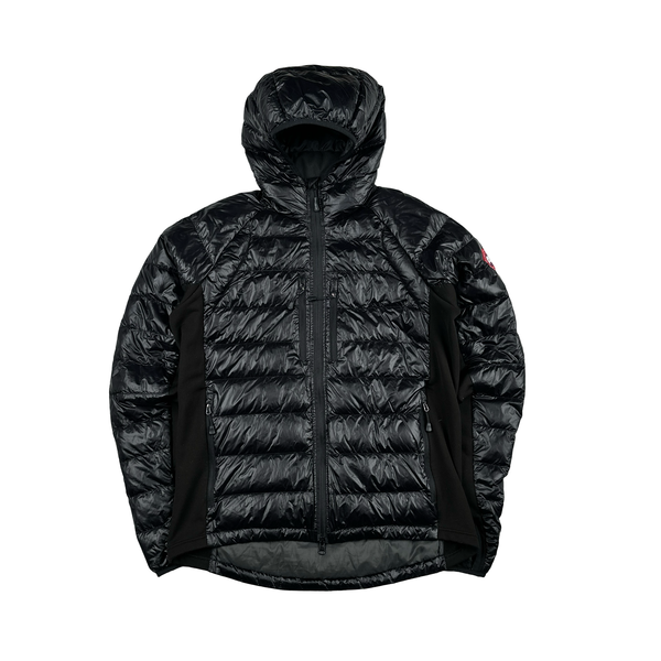 Canada Goose Black Hybridge Slim Fit Lightweight Quilted Down Jacket - XL