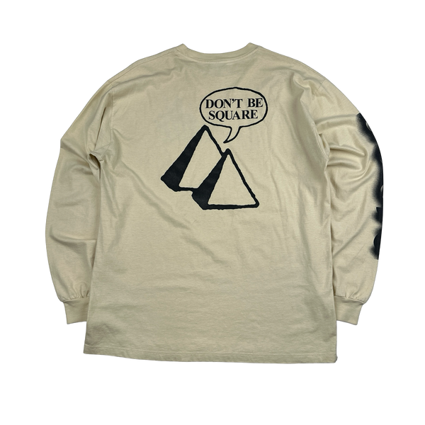 Aries Yellow Spellout Long sleeve Shirt - Large