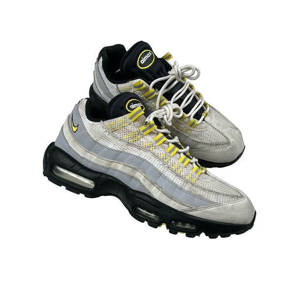 Nike Air Max 95 White Tour Yellow Trainers - UK 9