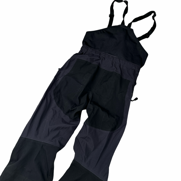 Arcteryx Black Goretex Full Leg Zip Ski Overalls - Small