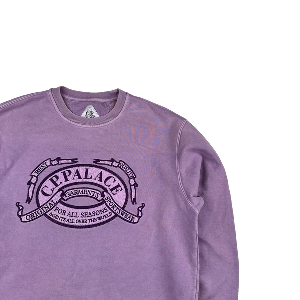 CP Company x Palace Purple Sweatshirt - Small