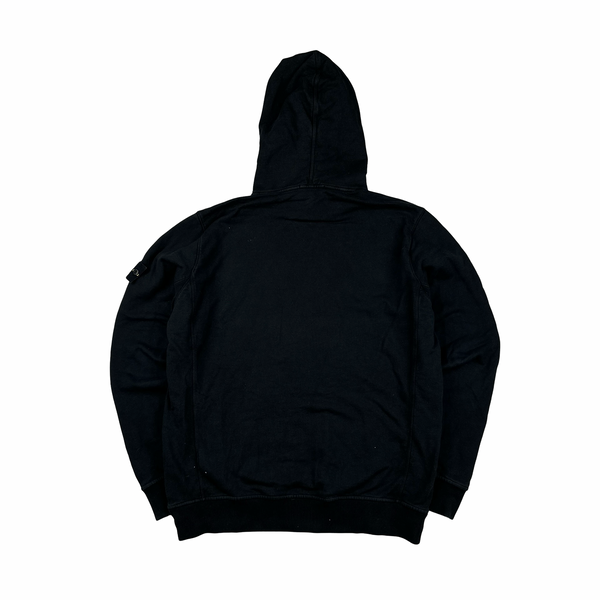 Stone Island 2018 Black Pullover Hoodie - XXL