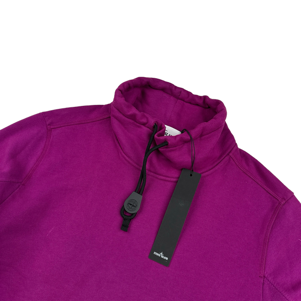 Stone Island 2018 Purple Pullover Jumper - Medium