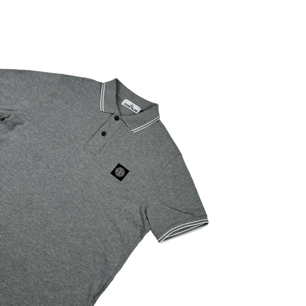 Stone Island 2018 Grey Polo Shirt - Large