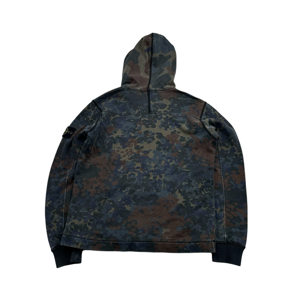 Stone Island 2013 Digital Camo Zipped Hoodie - Medium