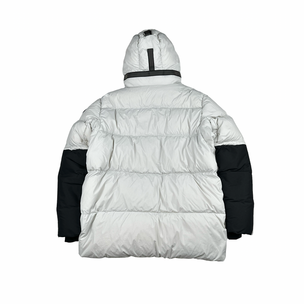 Canada Goose Frost Grey Down Osborne Black Label Jacket - XL