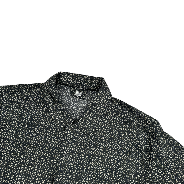 CP Company Patterned Short Sleeved Shirt - XL