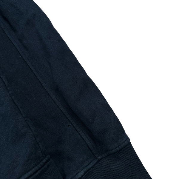 Stone Island 2021 Navy High Neck Collared Jumper - Medium