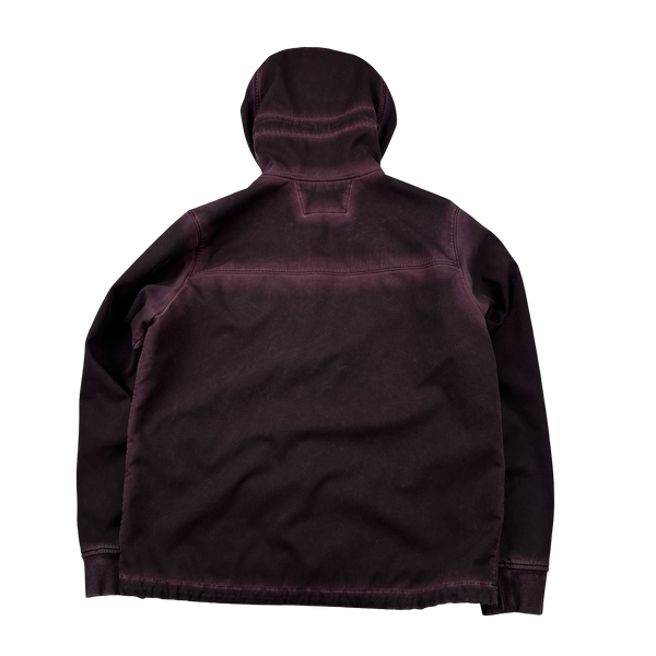 CP Company Purple Re Colour Goggle Soft Shell Jacket - 3XL