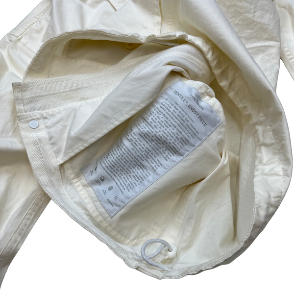 Stone Island 2012 White Ghost Ventile Jacket - Small