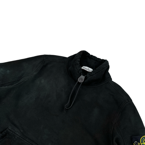 Stone Island 2018 Black Pullover Short Sleeve Jumper - Medium