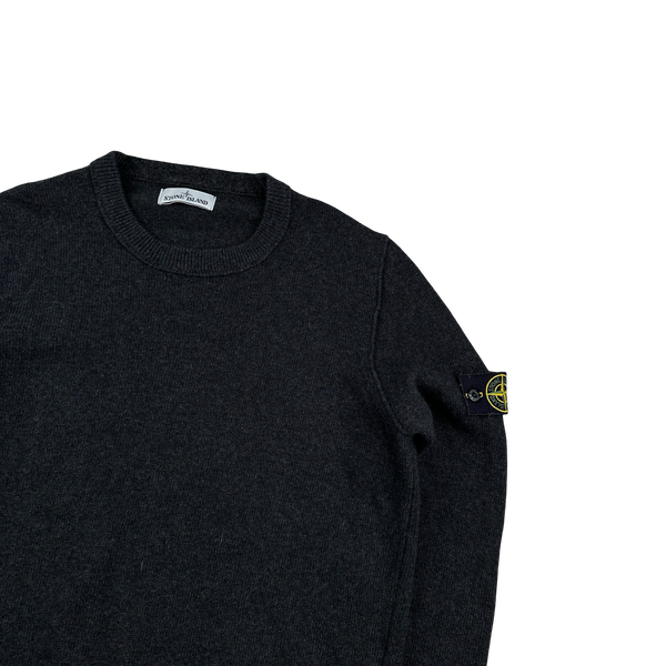 Stone Island 2016 Charcoal Knitted Jumper - XL