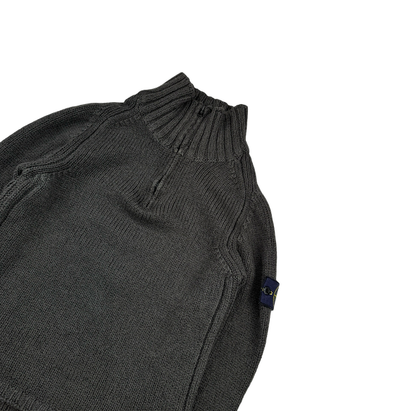 Stone Island 2002 Vintage Wool High Neck Pullover - XS