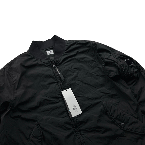 CP Company Black Nycra-R Bomber Jacket - XL