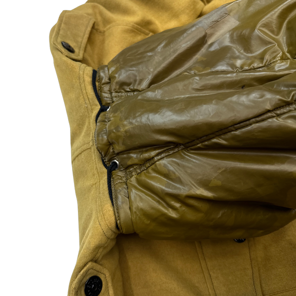 Stone Island 2014 Ice Wool Blend Down Jacket - XL