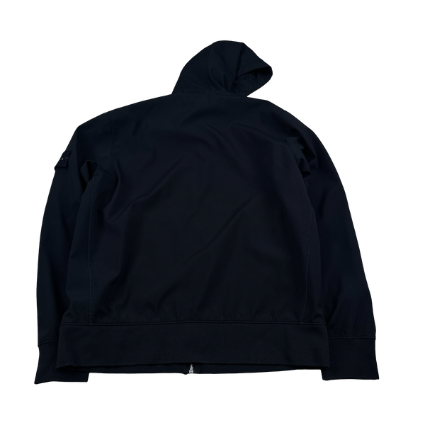 Stone Island 2018 Black Light Soft Shell R Jacket - XL