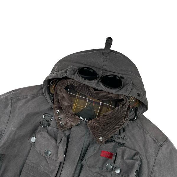 CP Company x Barbour Multi Pocket 500 Mille Waxed Jacket  XS