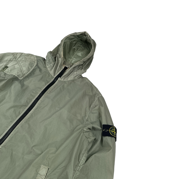 Stone Island 2019 Lamy Velour Parka Jacket - Large