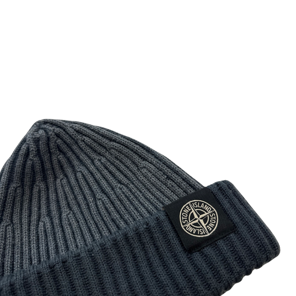 Stone Island 2013 Grey Two Tone Beanie Hat