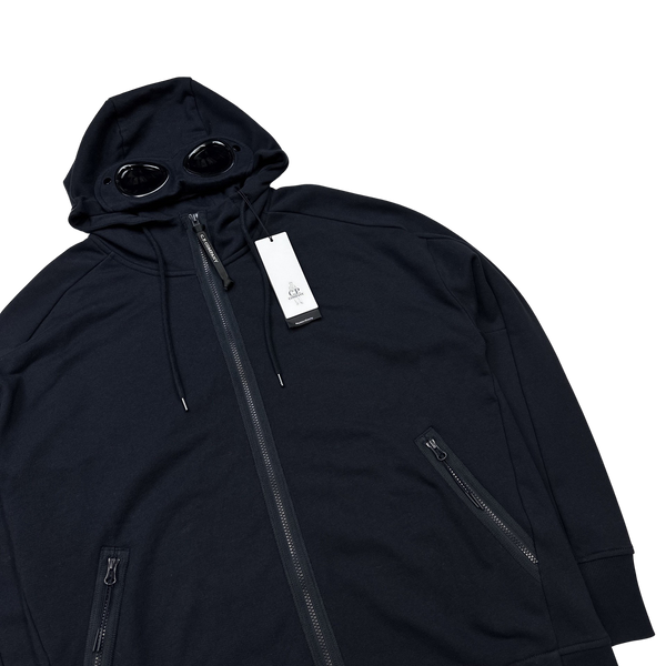 CP Company Navy Goggle Hoodie - XL, 3XL