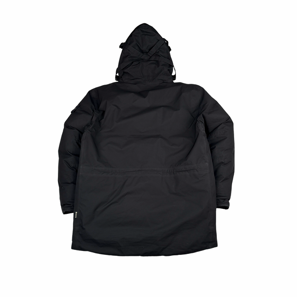 Stone Island 2021 Black Ripstop Gore-Tex Product Technology Paclite Down Jacket - XXL