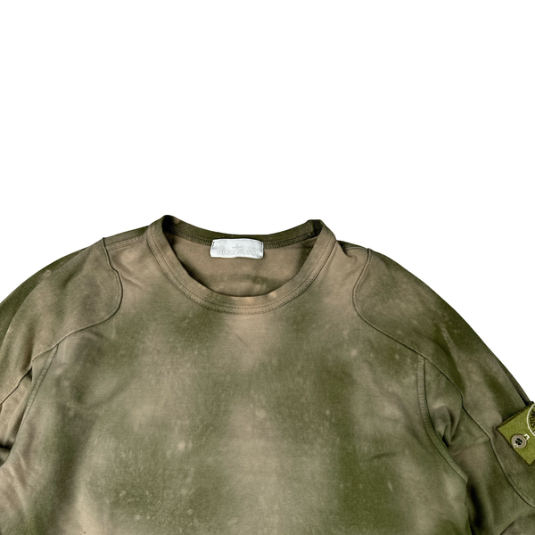 Stone Island 2018 Custom Dyed Ghost Crewneck Jumper - Medium