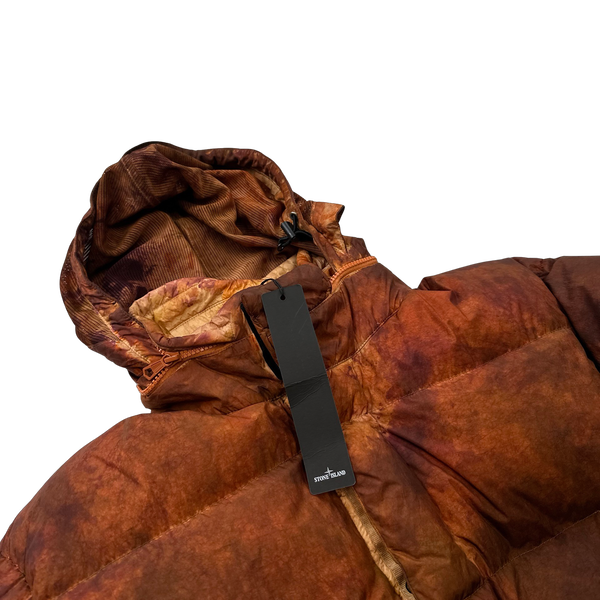 Stone Island x Supreme Paintball Camo Crinkle Reps Puffer Jacket - Small