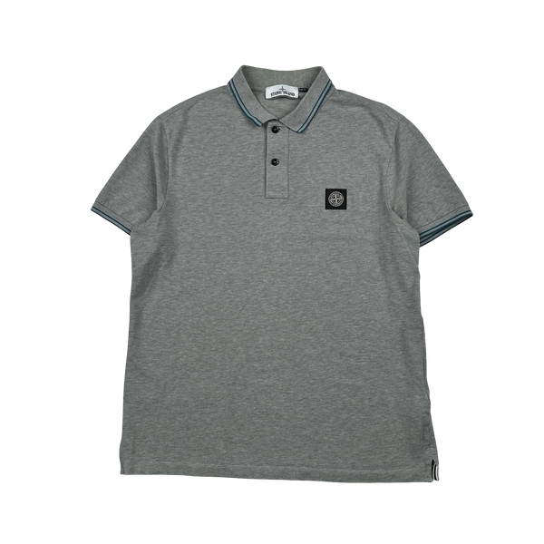 Stone Island 2018 Grey Polo Shirt - XL