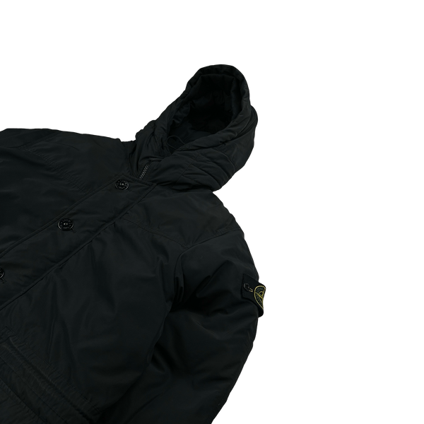 Stone Island 2013 Black Micro Reps Down Filled Winter Jacket - Medium