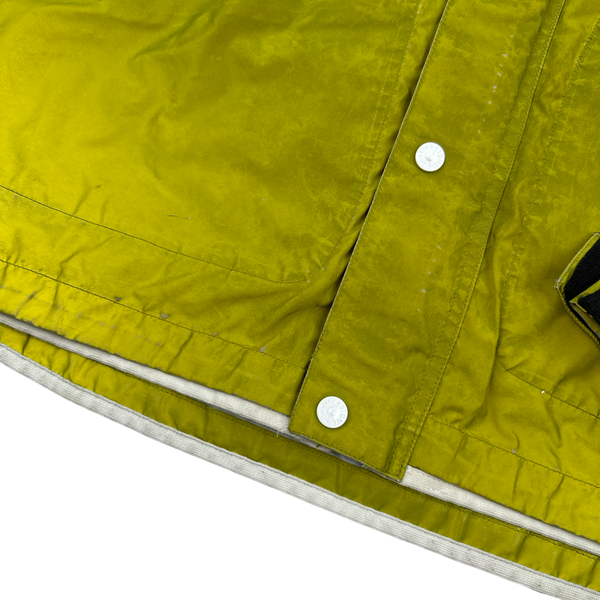 Stone Island 2011 Yellow Liquid Reflective Jacket - XL