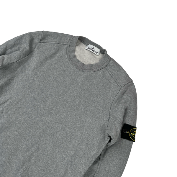 Stone Island 2016 Grey Crewneck Sweatshirt - Small