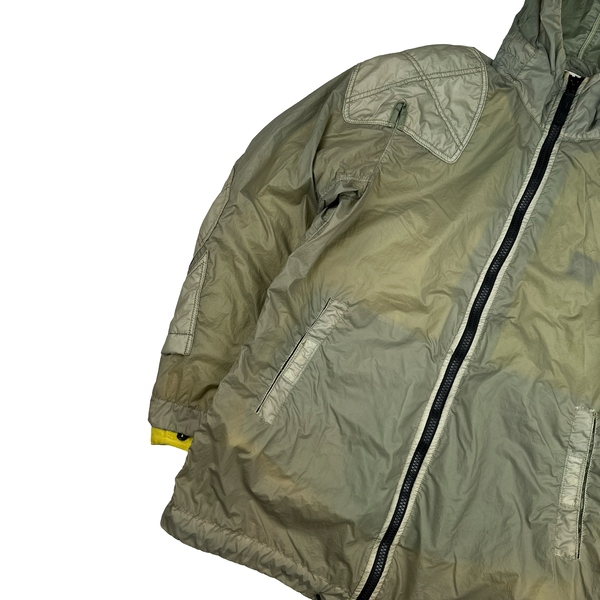 Stone Island 2019 Lamy Velour 3 In 1 Parka Jacket - Medium