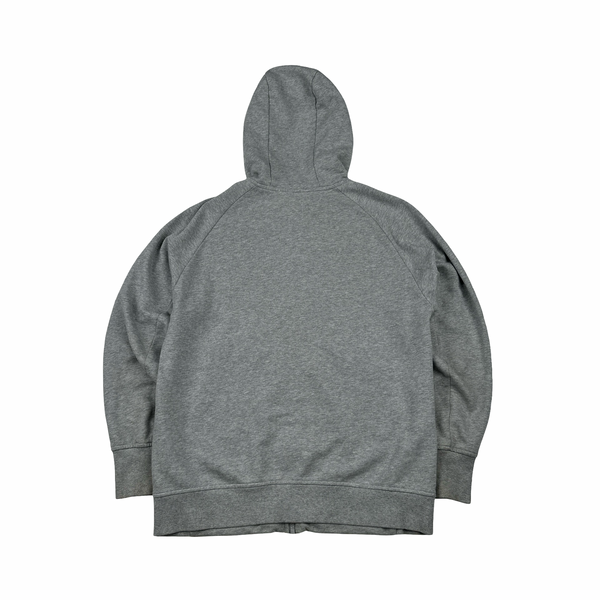 CP Company Grey Goggle Cotton Zip Up Hoodie - Medium