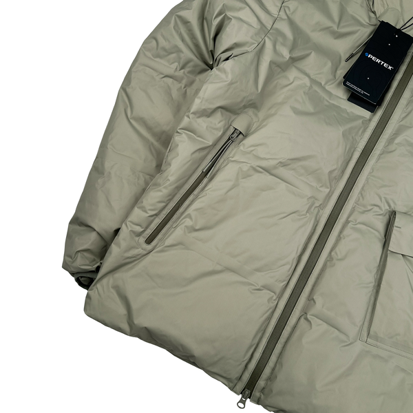CP Company Metropolis Cream Baffled Primaloft Down Filled Jacket - XL