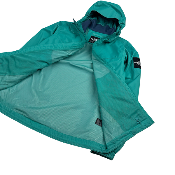 North Face Turquoise Dryvent Waterproof Jacket - Medium