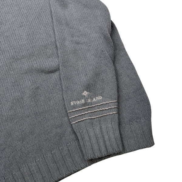 Stone Island Vintage 1998 Knitted Lana Wool Crewneck - XL