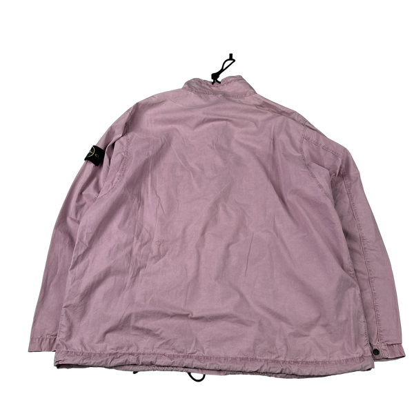 Stone Island 2020 Pink Cotton Smock Pullover - XL