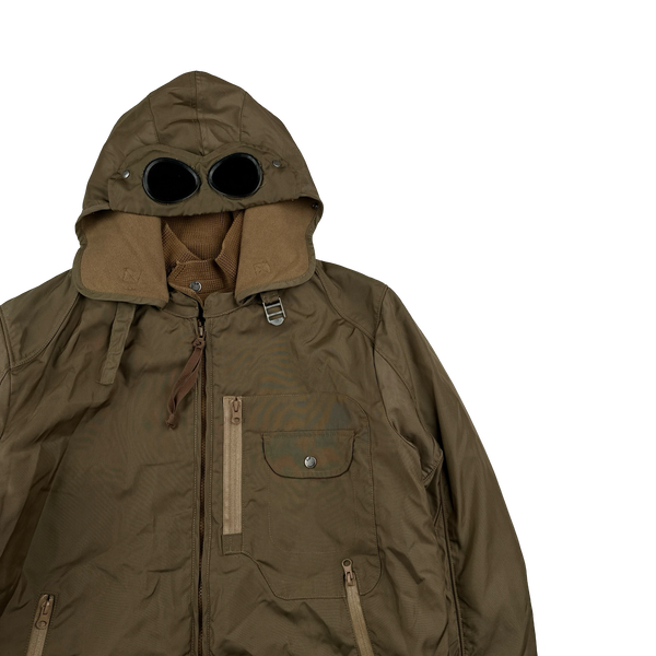 CP Company 2011 Beige Leinster 200 Goggle Jacket - XL