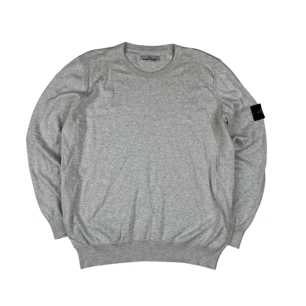 Stone Island 2022 Grey Lightweight Soft Knit - XL