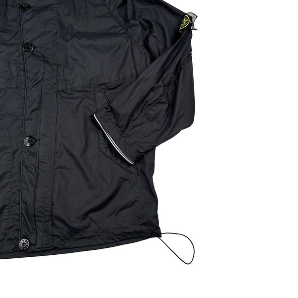 Stone Island Vintage AW2000 Mesh Badge Hooded Jacket - Large
